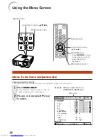 Предварительный просмотр 42 страницы Sharp XR-32S - Notevision SVGA DLP Projector Operation Manual