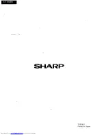 Preview for 49 page of Sharp XV-100ZM Service Manual