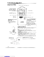 Preview for 7 page of Sharp XV-380H Operation Manual