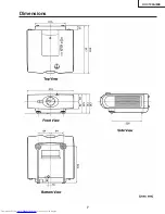 Предварительный просмотр 7 страницы Sharp XV-C100A Service Manual