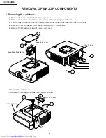 Предварительный просмотр 8 страницы Sharp XV-C100A Service Manual