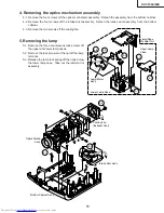 Предварительный просмотр 11 страницы Sharp XV-C100A Service Manual