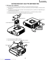 Предварительный просмотр 33 страницы Sharp XV-C100A Service Manual