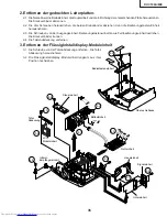 Предварительный просмотр 35 страницы Sharp XV-C100A Service Manual