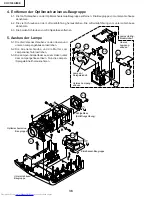 Предварительный просмотр 36 страницы Sharp XV-C100A Service Manual