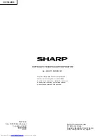 Предварительный просмотр 122 страницы Sharp XV-C100A Service Manual