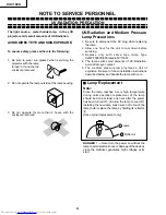 Preview for 4 page of Sharp XV-C100U Service Manual