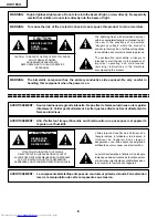 Preview for 6 page of Sharp XV-C100U Service Manual