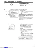 Предварительный просмотр 15 страницы Sharp XV-C20E Operation Manual