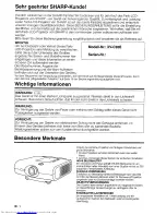 Предварительный просмотр 24 страницы Sharp XV-C20E Operation Manual