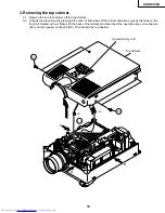 Предварительный просмотр 13 страницы Sharp XV-DW100U Service Manual