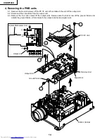 Предварительный просмотр 14 страницы Sharp XV-DW100U Service Manual