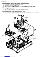 Предварительный просмотр 16 страницы Sharp XV-DW100U Service Manual