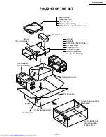 Предварительный просмотр 124 страницы Sharp XV-DW100U Service Manual