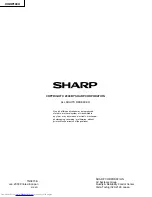 Предварительный просмотр 125 страницы Sharp XV-DW100U Service Manual