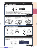 Предварительный просмотр 21 страницы Sharp XV-Z100 Operation Manual