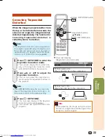 Предварительный просмотр 37 страницы Sharp XV-Z100 Operation Manual