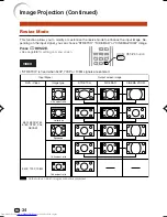 Предварительный просмотр 38 страницы Sharp XV-Z100 Operation Manual