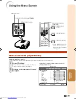 Предварительный просмотр 43 страницы Sharp XV-Z100 Operation Manual