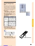 Preview for 49 page of Sharp XV-Z10000 Operation Manual