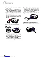 Preview for 74 page of Sharp XV-Z10000 Operation Manual