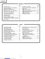 Preview for 2 page of Sharp XV-Z10000 Service Manual