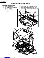 Preview for 14 page of Sharp XV-Z10000 Service Manual