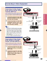 Предварительный просмотр 23 страницы Sharp XV-Z10E Operation Manual