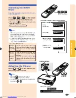 Предварительный просмотр 29 страницы Sharp XV-Z10E Operation Manual