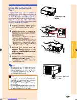 Предварительный просмотр 33 страницы Sharp XV-Z10E Operation Manual