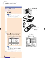 Предварительный просмотр 40 страницы Sharp XV-Z10E Operation Manual