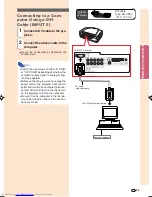 Preview for 24 page of Sharp XV-Z12000 - Vision - DLP Projector Operation Manual