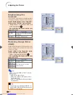 Preview for 51 page of Sharp XV-Z12000 - Vision - DLP Projector Operation Manual