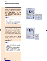 Preview for 59 page of Sharp XV-Z12000 - Vision - DLP Projector Operation Manual