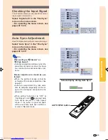 Preview for 60 page of Sharp XV-Z12000 - Vision - DLP Projector Operation Manual