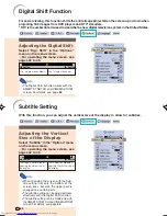 Preview for 67 page of Sharp XV-Z12000 - Vision - DLP Projector Operation Manual