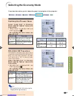 Preview for 72 page of Sharp XV-Z12000 - Vision - DLP Projector Operation Manual