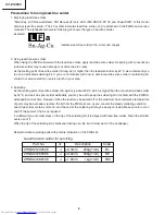 Предварительный просмотр 8 страницы Sharp XV-Z12000 - Vision - DLP Projector Service Manual