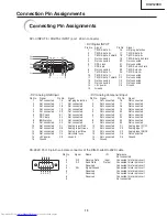 Предварительный просмотр 13 страницы Sharp XV-Z12000 - Vision - DLP Projector Service Manual