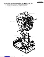 Предварительный просмотр 19 страницы Sharp XV-Z12000 - Vision - DLP Projector Service Manual