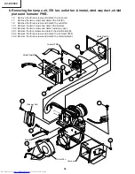 Предварительный просмотр 20 страницы Sharp XV-Z12000 - Vision - DLP Projector Service Manual