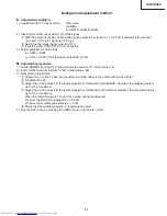 Предварительный просмотр 31 страницы Sharp XV-Z12000 - Vision - DLP Projector Service Manual