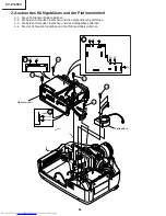 Предварительный просмотр 66 страницы Sharp XV-Z12000 - Vision - DLP Projector Service Manual