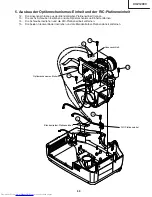 Предварительный просмотр 69 страницы Sharp XV-Z12000 - Vision - DLP Projector Service Manual