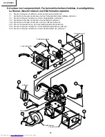 Предварительный просмотр 70 страницы Sharp XV-Z12000 - Vision - DLP Projector Service Manual