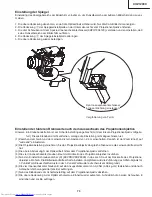 Предварительный просмотр 73 страницы Sharp XV-Z12000 - Vision - DLP Projector Service Manual