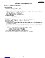 Предварительный просмотр 81 страницы Sharp XV-Z12000 - Vision - DLP Projector Service Manual