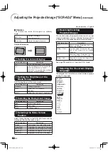 Preview for 47 page of Sharp XV-Z15000 - DLP Projector - HD 1080p Operation Manual