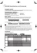 Preview for 57 page of Sharp XV-Z15000 - DLP Projector - HD 1080p Operation Manual