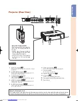 Предварительный просмотр 13 страницы Sharp XV-Z17000 Operation Manual